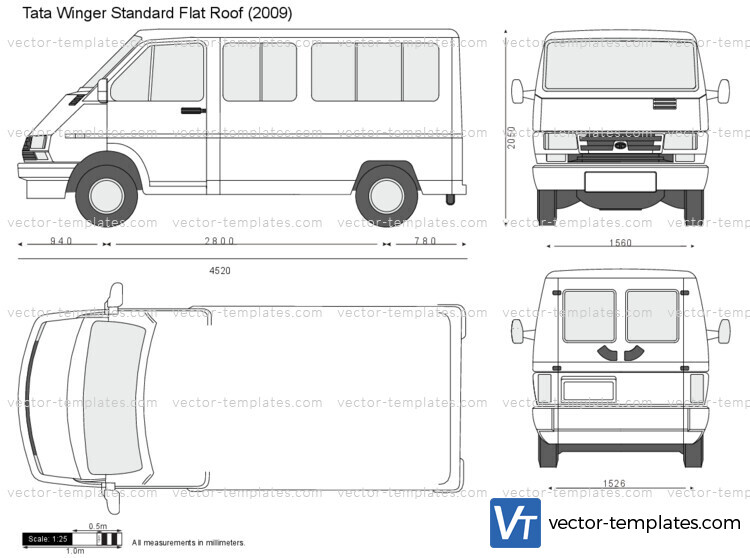 Tata Winger Standard Flat Roof