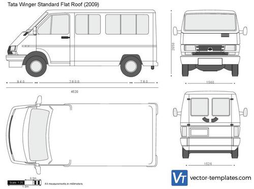 Tata Winger Standard Flat Roof