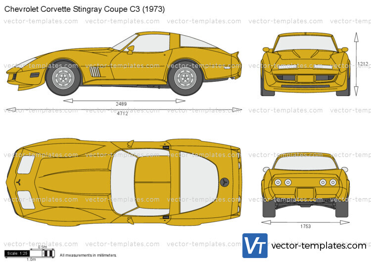 Chevrolet Corvette Stingray Coupe C3