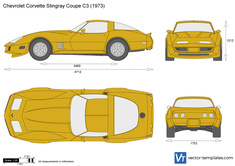 Chevrolet Corvette Stingray Coupe C3