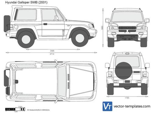 Hyundai Galloper SWB