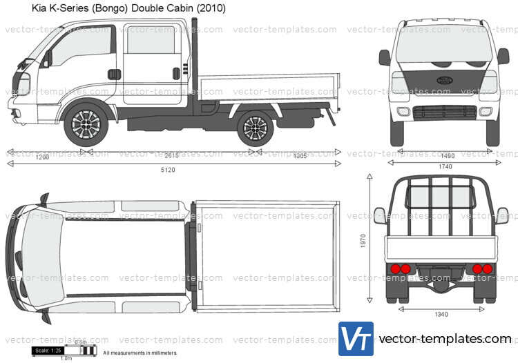 Kia K-Series (Bongo) Double Cabin