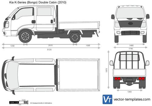 Kia K-Series (Bongo) Double Cabin