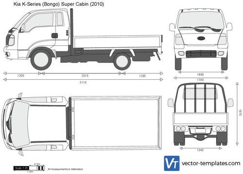 Kia K-Series (Bongo) Super Cabin