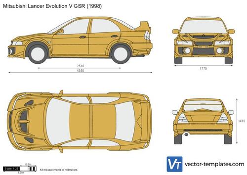 Mitsubishi Lancer Evolution V GSR