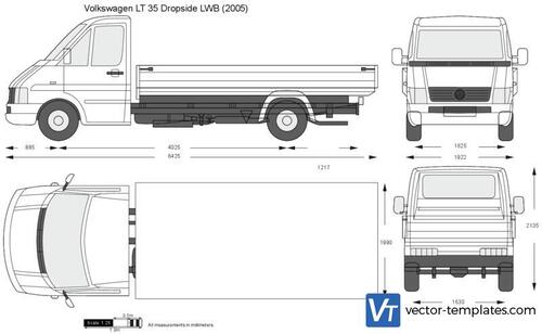 Volkswagen LT 35 Dropside LWB