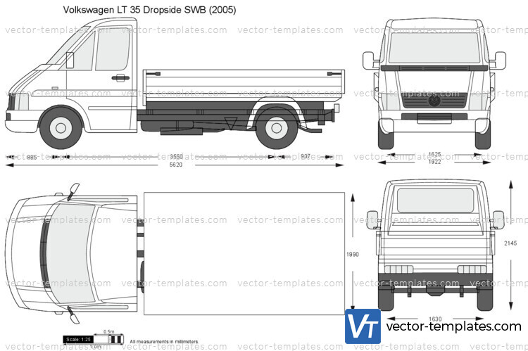 Volkswagen LT 35 Dropside SWB