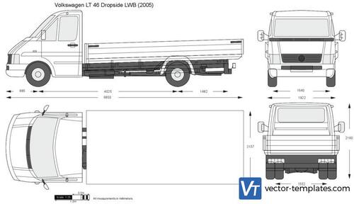 Volkswagen LT 46 Dropside LWB