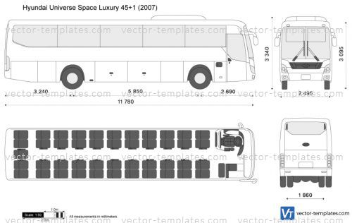 Hyundai Universe Space Luxury 45+1