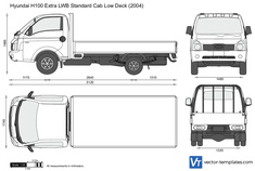 Hyundai H100 Extra LWB Standard Cab Low Deck