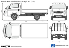 Hyundai H100 LWB Standard Cab High Deck