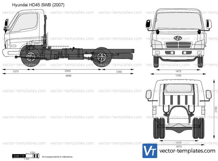 Hyundai HD45 SWB