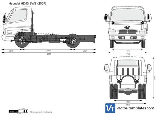 Hyundai HD45 SWB