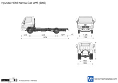 Hyundai HD65 Narrow Cab LWB