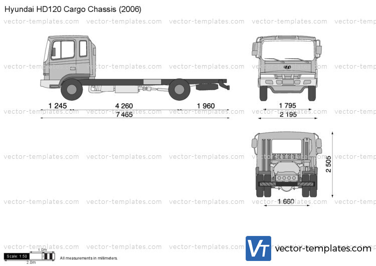 Hyundai HD120 Cargo Chassis