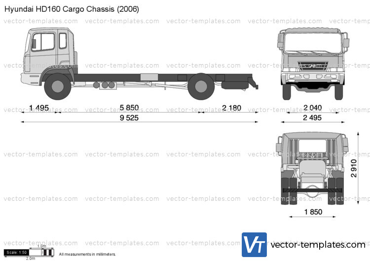 Hyundai HD160 Cargo Chassis