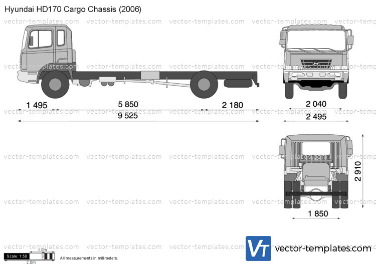 Hyundai HD170 Cargo Chassis