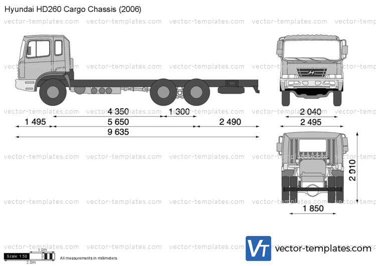 Hyundai HD260 Cargo Chassis