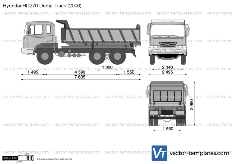 Hyundai HD270 Dump Truck