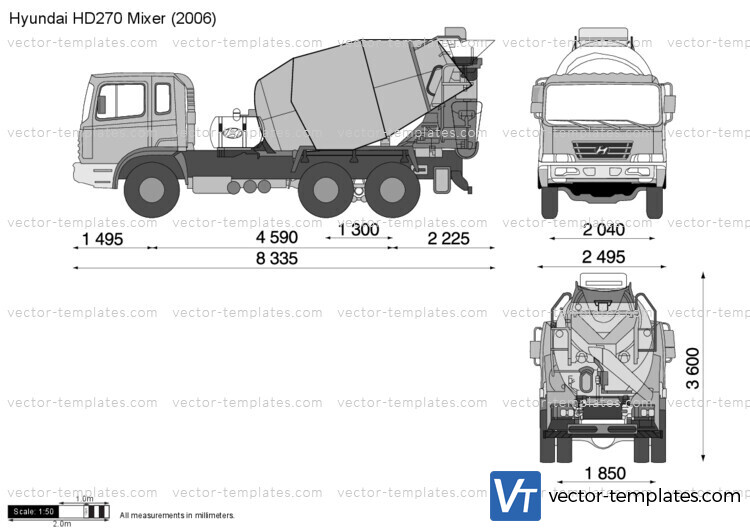 Hyundai HD270 Mixer