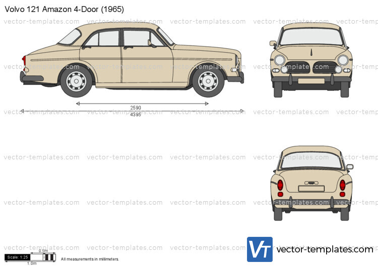 Volvo 121 Amazon 4-Door