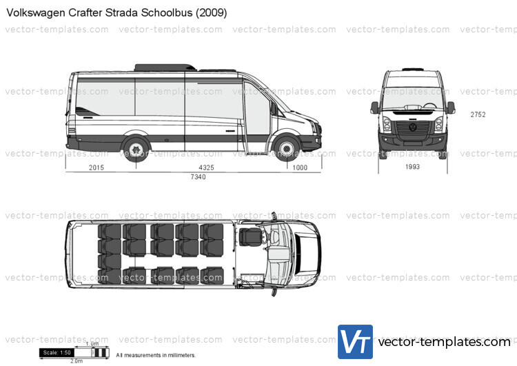 Volkswagen Crafter Strada Schoolbus