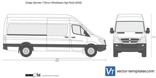 Dodge Sprinter 170inch Wheelbase High Roof