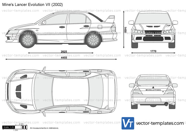 Mine's Lancer Evolution VII