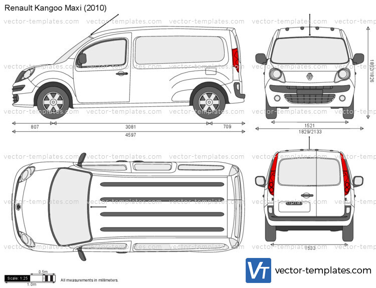 Templates Cars Renault Renault Kangoo Maxi