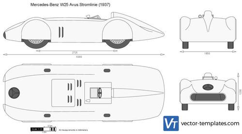 Mercedes-Benz W25 Avus Stromlinie