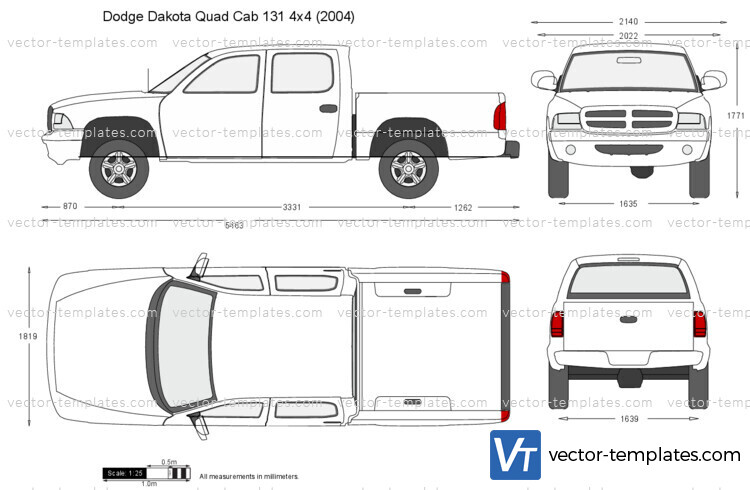 Dodge Dakota Quad Cab 131 4x4