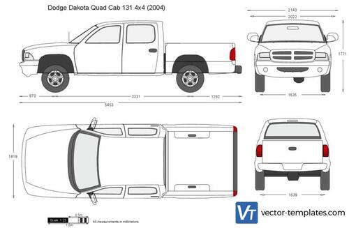 Dodge Dakota Quad Cab 131 4x4