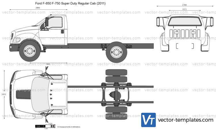 Ford F-650 F-750 Super Duty Regular Cab