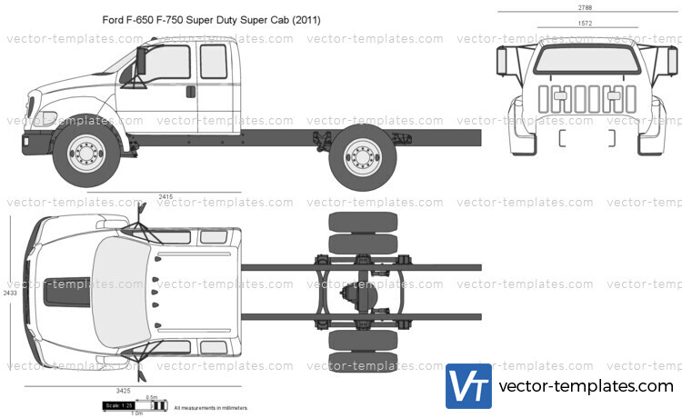 Ford F-650 F-750 Super Duty Super Cab