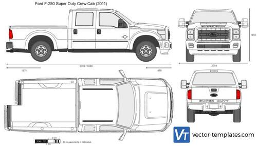 Ford F-250 Super Duty Crew Cab SWB 156