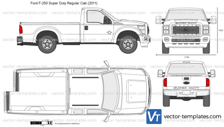 Ford F-250 Super Duty Regular Cab LWB 137