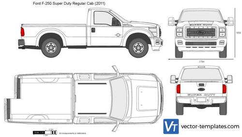 Ford F-250 Super Duty Regular Cab LWB 137