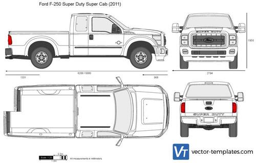 Ford F-250 Super Duty SuperCab SWB 142