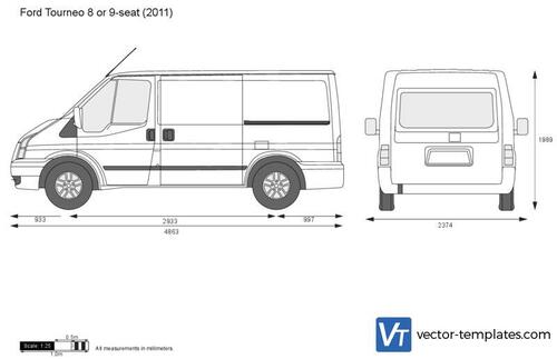 Ford Tourneo 8 or 9-seat