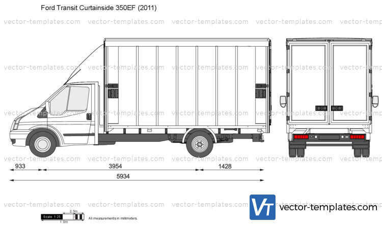 Ford Transit Curtainside 350EF