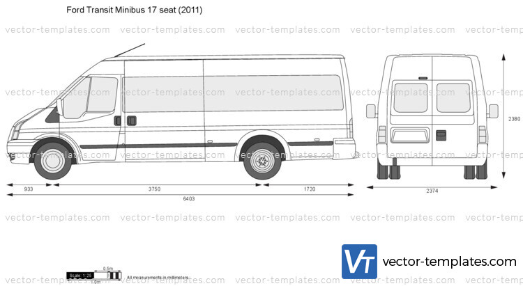 17 seater van