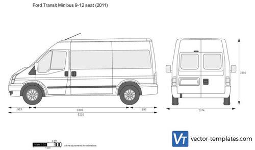 Ford Transit Minibus 9-12 seat