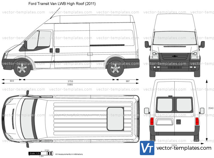 ford transit high top long wheel base