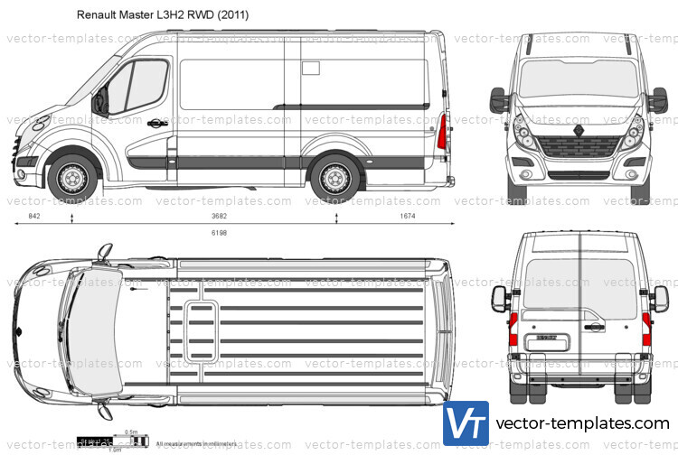 Renault Master L3H2 RWD