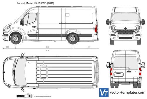 Renault Master L3H2 RWD