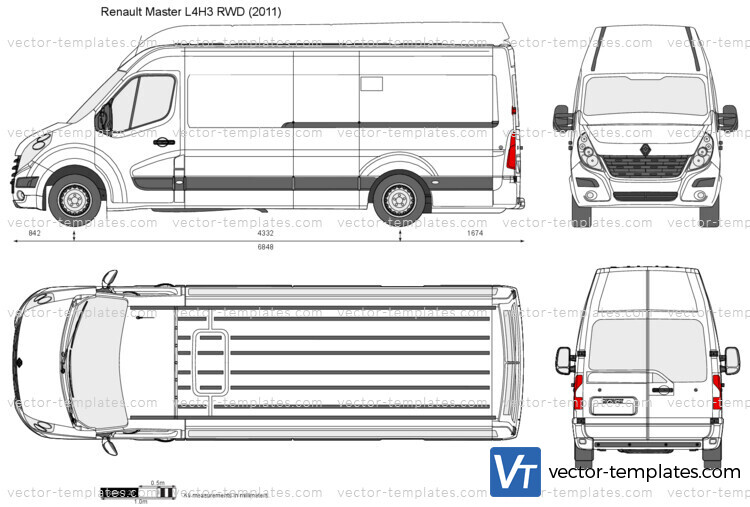 Renault Master L4H3 RWD