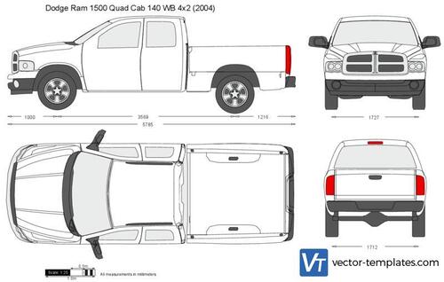 Dodge Ram 1500 Quad Cab 140 WB 4x2