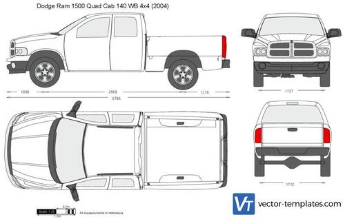 Dodge Ram 1500 Quad Cab 140 WB 4x4