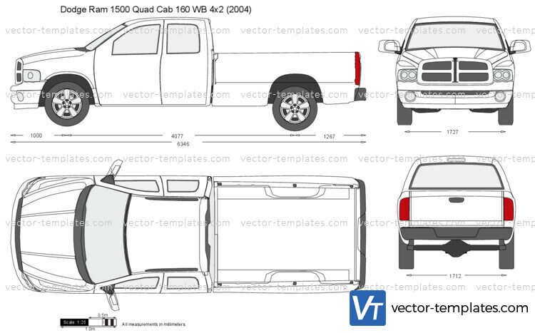 Dodge Ram 1500 Quad Cab 160 WB 4x2