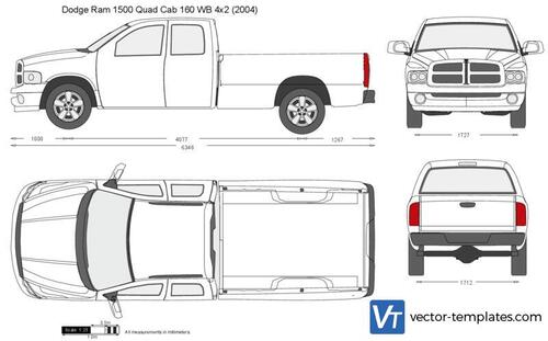 Dodge Ram 1500 Quad Cab 160 WB 4x2